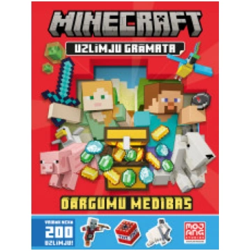 Minecraft. Dārgumu medības. Uzlīmju grāmata