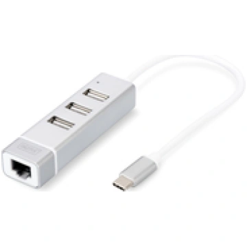 Digitus DA-70253 USB2.0 3-Port HUB Fast Ethernet L
