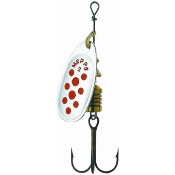 Vizulis Mepps Comet 2 Silver/ Red Dot (4.5g)
