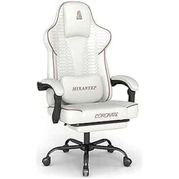 Ergonomisks spēļu krēsls ar regulējamu atzveltni u