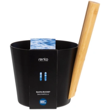 Saunas spainis 218227 5l melnas kr. Rento