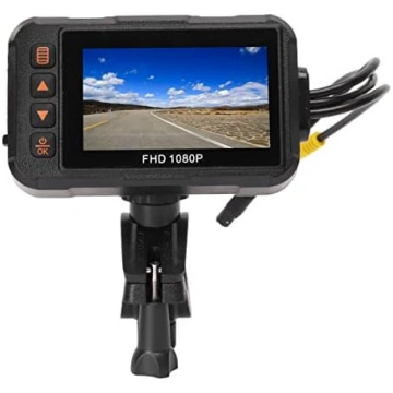 Asixxsix Motociklu Dash Cam, 1080P 30fps Dual Wide