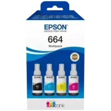Epson Ecotank 664 tintes kasetņu komplekts