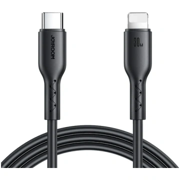Kabelis Joyroom Lightning USB-C 30W 1.2m Melna