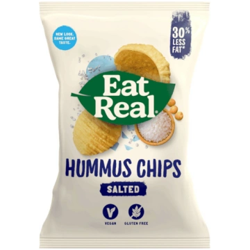 Humusa čipsi ar sāli 45g EAT REAL