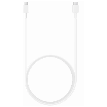 Kabelis Samsung Type-C - Type-C 3A Balts