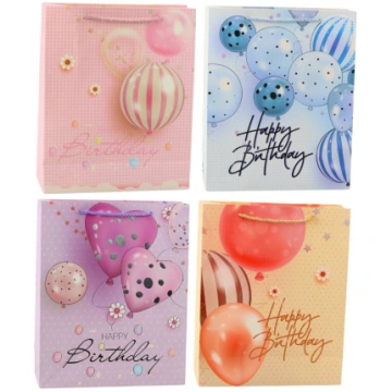 Lean Torba Prezentowa Urodzinowa Balony Happy Birt