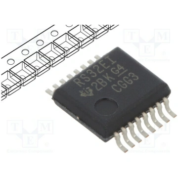 IC: interface; receiver,line driver; RS232; 250kbp