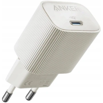 Telefona lādētājs Anker Nano 4, USB Type C, balta 
