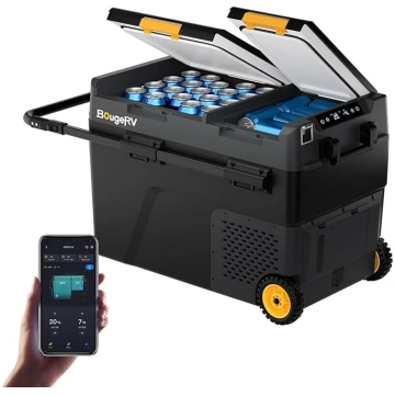 BougeRV CRD2 V2.0 Compressor Cool Box 49 L with Fr
