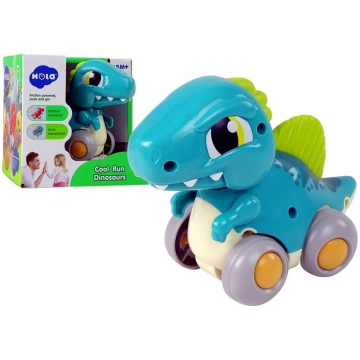 Rotaļu figūra LEANToys Spinosaurus uz riteņiem, zi