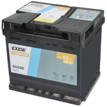 Akumulators EXIDE PREMIUM EA530 12V 53Ah 540A (207