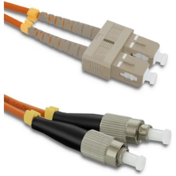 Qoltec Patchcord fiber optic SC/UPC - FC/UPC | Mul