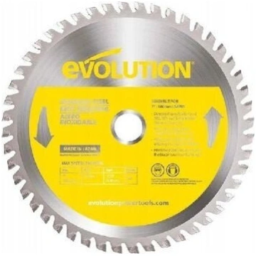 Evolution 185mm Tct zāģis nerūsējošajam tēraudam