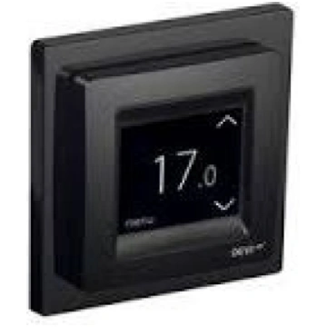 Termoreg. DEVIreg™Touch (melns)(5..45°C)16A +grīd.