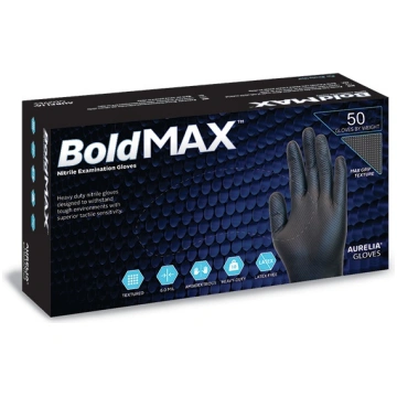 Nitrile gloves Aurelia Bold MAX 50 pcs Aizsarglīdz
