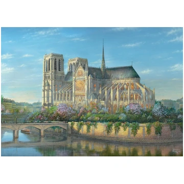 Puzzle Thomas Kinkade: Notre Dame Schmidt