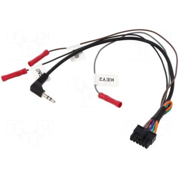Universal cable for radio | 6pin,Jack 3,5mm,with l