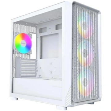Montech Korpuss|MONTECH|mikro ATX/Mini-ITX|balts|X
