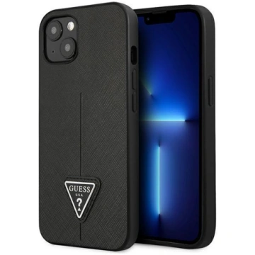 Guess Saffiano Triangle Logo vāciņš iPhone 13 mini