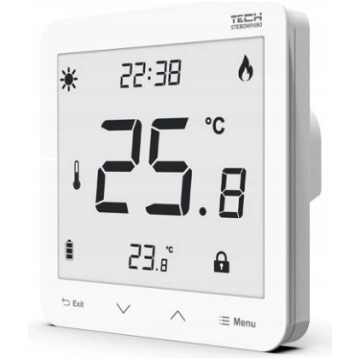 Istabas termostats TECH EU-297 V3, programmējams, 