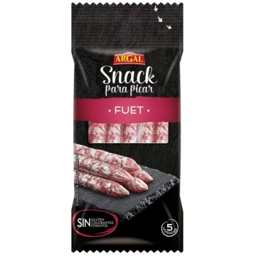 Mazā kūpināti žāvēta desiņa Argal Fuet 50 g — saus