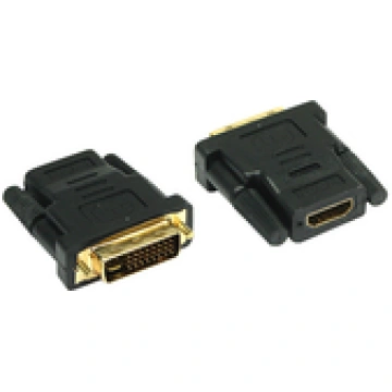HDMI Adapter HDMI Typ A - DVI(24+1) Bu/St ( HDMI D