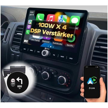 DYNAVIN Android auto radio ar satelītnavigāciju Re