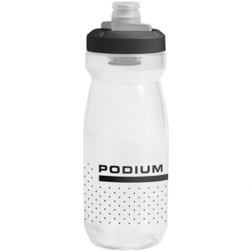 Pudele CamelBak Podium 0,62L, caurspīdīga/melna