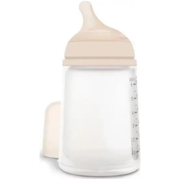 Barošanas pudele NUBY 180 ml ar silikona krūtiņa g
