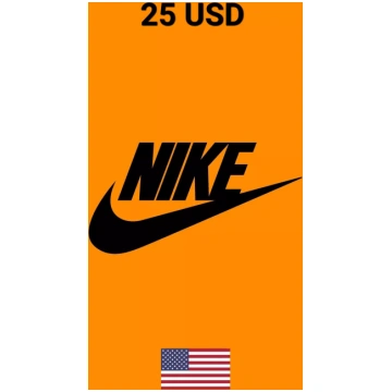 Nike USA 25 USD Gift Card