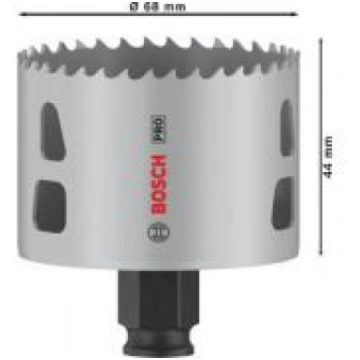 68 mm PRO caurumzāģis PC Plus Multi Material 26085