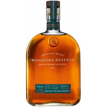 Viskijs "Woodford Reserve Rye" 45.2% 1L