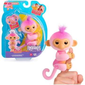 Bizak Fingerlings Harmony Jauks interaktīvs pērtiķ