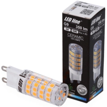 LED spuldze LED G9 230 V 4 W SMD2835 350 lm silti 