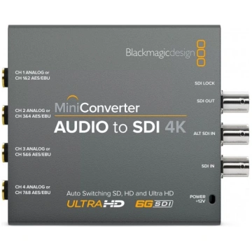 Blackmagic Mini Converter Audio to SDI 4K