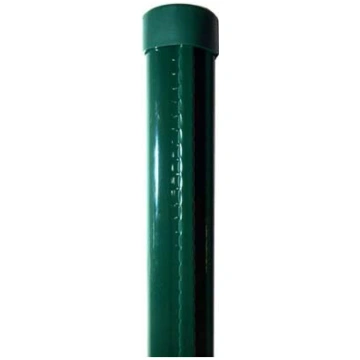 Stabs ar gropi / d48 / 1,3mm / RAL6005 / L=1,7m