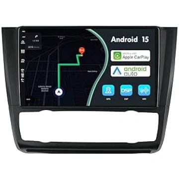 MSD 9 collu ekrāna autoradio BMW 1. sērijas E81 E8