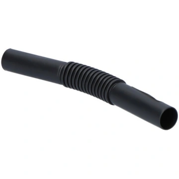 Caurules U-20mm elastīgais savienotājs, melns (250