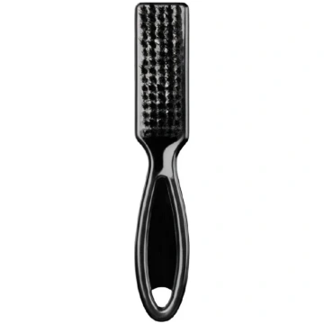Brush for cleaning blades of clippers and trimmers