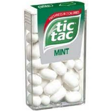 Tic Tac Mint Piparmētru dražejas 18g