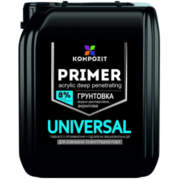 Dziļās iespiešanās akrila gruntējums UNIVERSAL