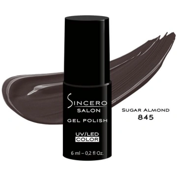 Gēla nagu laka "Sincero Salon", 6 ml, Sugar Almond
