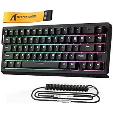 MAMBASNAKE x Attack Shark X68HE mehāniskā tastatūr