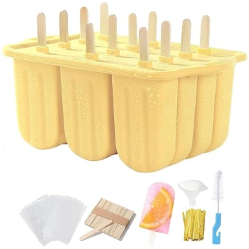 Popsicle veidņu komplekts, 12 dobumu mājas ledus k