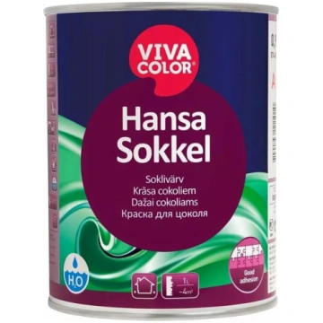 Krāsa cokoliem Hansa Sokkel 0,9 l — VIVACOLOR — ūd