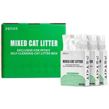 Kaķu smiltis Petkit Mixed, bentonīts
