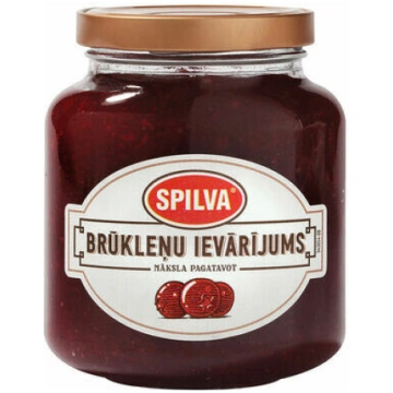 Ievārījums Brūkleņu 362ml, Spilva