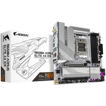 Mainboard|GIGABYTE|AMD B650|SAM5|Micro-ATX|Memory