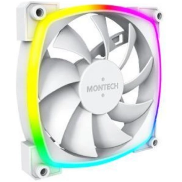 CASE FAN 120MM/AX120 PWM WHITE 3 IN 1 MONTECH